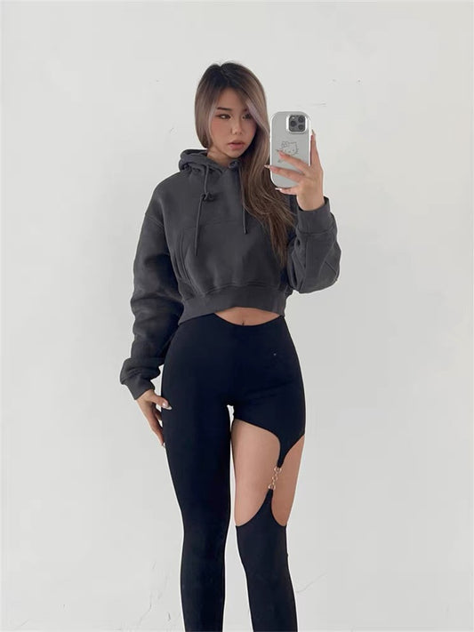 Women Sport Hollow out Leggings